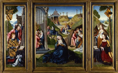 The Ashwellthorpe Triptych of the Seven Sorrows of Mary